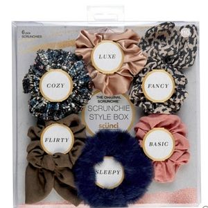 Scrunchie Holiday gift box set of 6